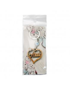 Llavero Madera Olivo Forma...