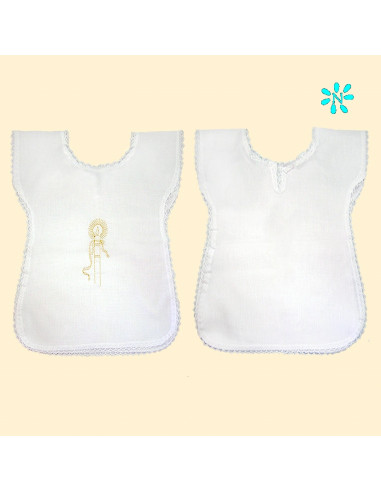 Vestido Bebe Para Bautismo Vela Bordada