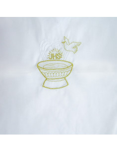 Casulla Estampada Con Galon...