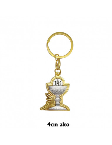 Llavero Metal 5 X 4 Cm Cristo Esmalte...