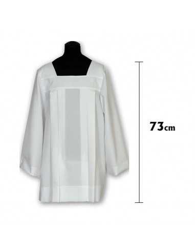 Roquete Infantil Blanco 61cm Alto Poliester