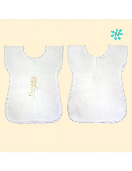Vestido Bebe Para Bautismo Vela Bordada