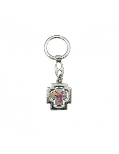 Medalla Con Cadena Plata Rodiada San...