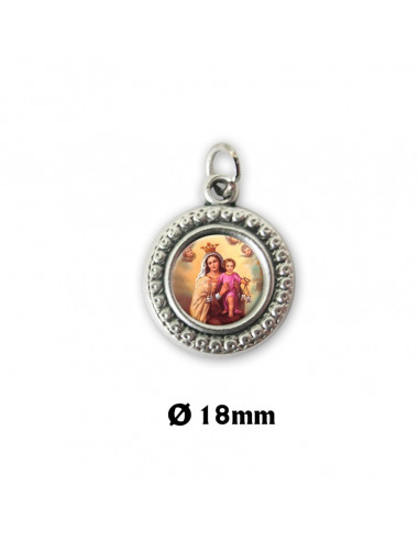 Medalla Metal Redonda 1. 8 Cm Con...