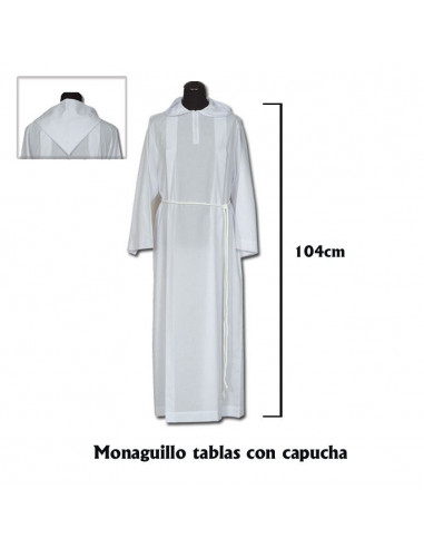 Alba Monaguillo Lisa Cuello Redondo Cremallera Hombro 128cm Poliester 100%