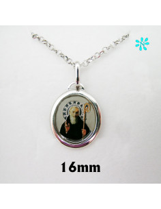 Medalla Con Cadena Plata...