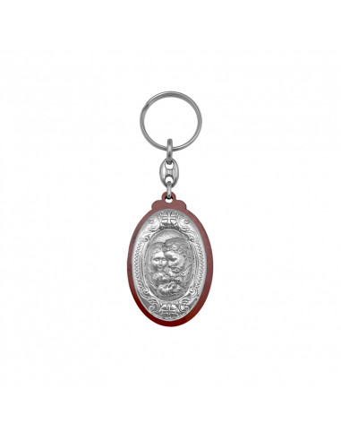 Llavero Oval Sagrada Familia Metal...