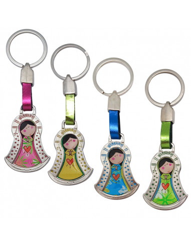 Llavero Virgencita Plis Con Oracion...