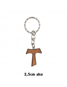 Llavero Tau Madera Con...