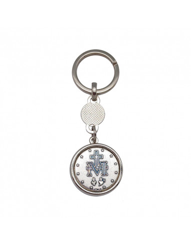 Llavero Metal Virgen Milagrosa 30Mm...