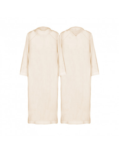 Alba Lisa Color Crema Sin Cremallera...