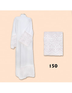 Alba Canonigo Con Puntilla...