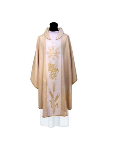 Casulla Estampada Tipo Damasco Con...