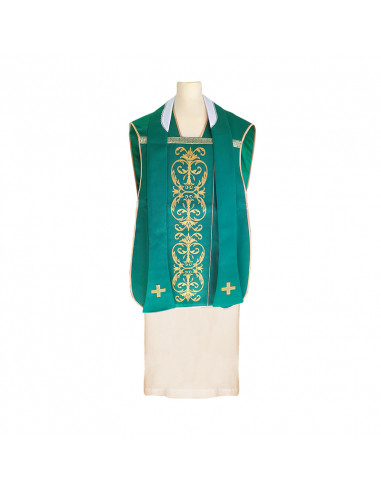 Casulla Tipo Guitarra Bordada...