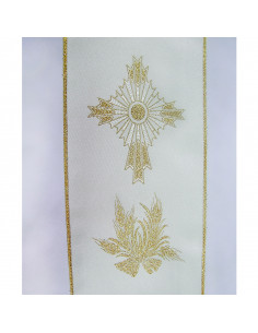 Casulla Estampada Con Galon...