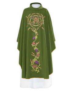 Casulla Bordada Jhs En...