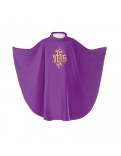 Casulla Bordada Jhs Con...