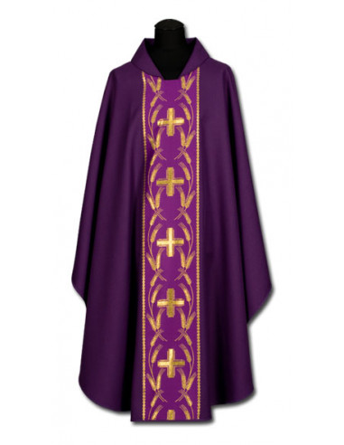 Casulla Estampada Adamascada Con...