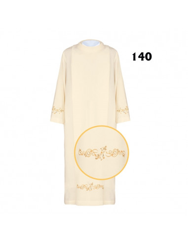 Alba Lisa Cruda Cuello Redondo Cenefa...