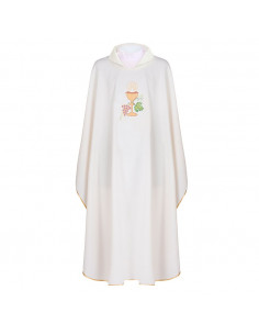 Casulla Bordada Caliz Con...