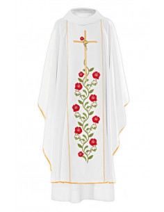 Casulla Bordada Cruz Con...