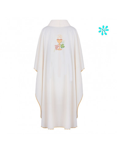 Camisa Sacerdote Gris Claro MC Talla 37