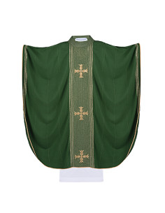 Casulla Bordada 3 Cruces De...