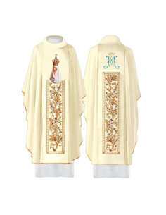 Casulla Virgen Fatima...