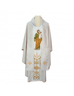 Camisa Sacerdote Blanca ML...