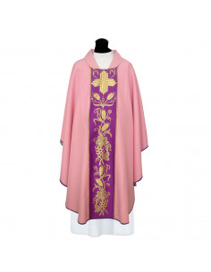 Casulla Bordada 3 Cruces De...