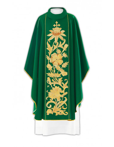 Casulla Bordada Extra Adornos...