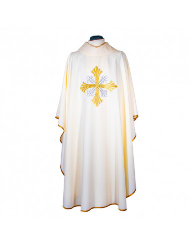 Casulla bordada Cruz grande con...