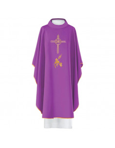 Casulla Bordada Jhs Dentro...