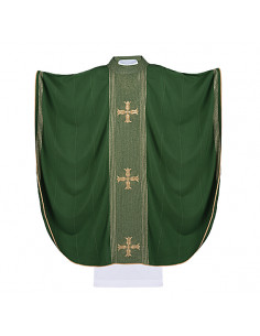 Casulla Bordada 3 Cruces De...