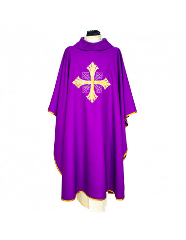 Casulla bordada Cruz grande con...