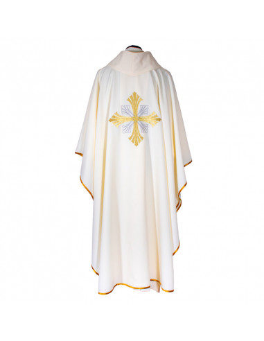 Casulla Bordada Cruz Grande Con...