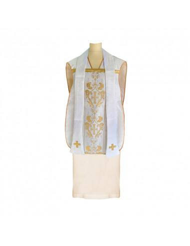 Casulla Tipo Guitarra Estampada Cruz...