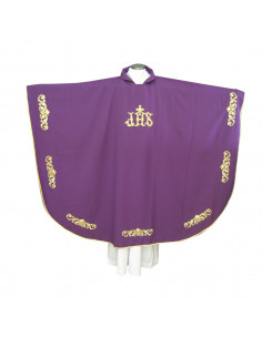 Casulla Bordada Jhs Con...