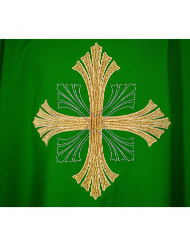 Casulla Bordada Cruz Grande Con...