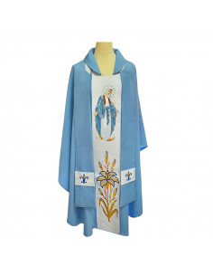 Casulla Bordada Virgen...