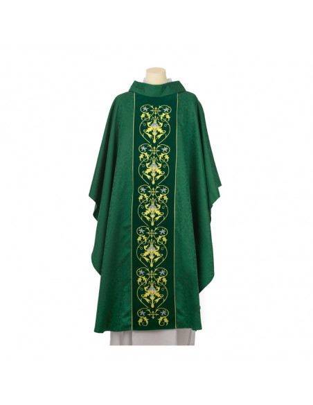 Conjunto 4 Casullas Pax Con Uvas Y 2 Espigas Laterales