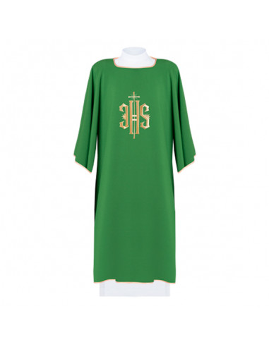 Dalmatica Jhs Bordado Oro Kdl/215 Con...