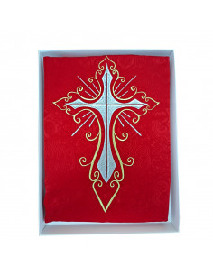 Casulla Adamascada Bordada...