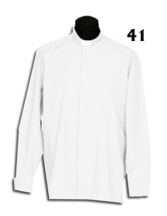 Camisa Sacerdote Negra Ml...