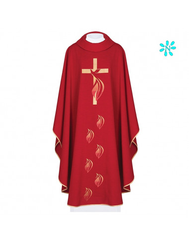 Casulla Espiritu Santo Cuello Redondo...