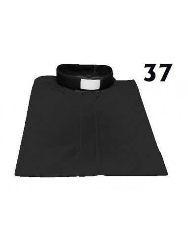 Camisa Sacerdote Negra MC Talla 37