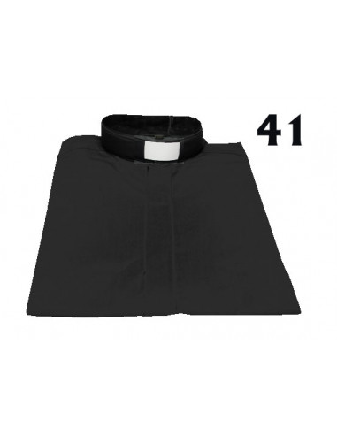 Camisa Sacerdote Negra Mc Talla 41