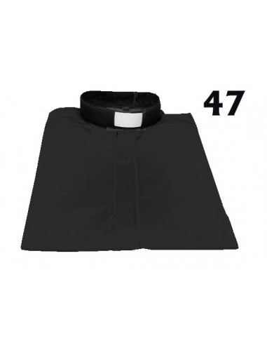 Camisa Sacerdote Negra Mc Talla 47