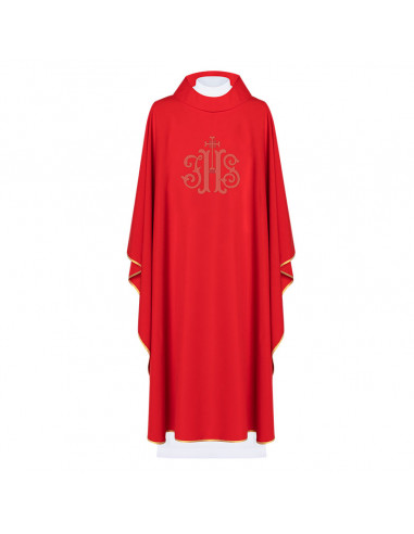 Dalmatica Jhs Bordado Oro Kdl/215 Con...