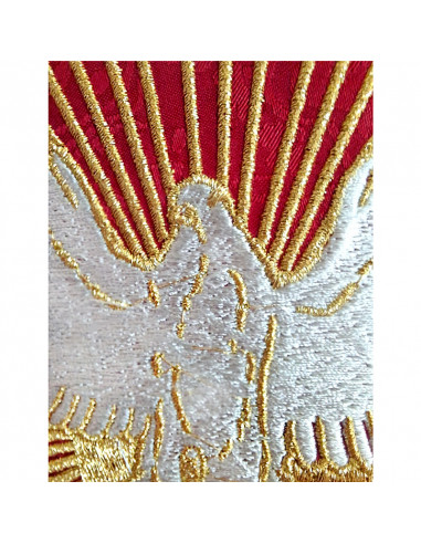 Casulla Adamascada Bordada Espiritu...